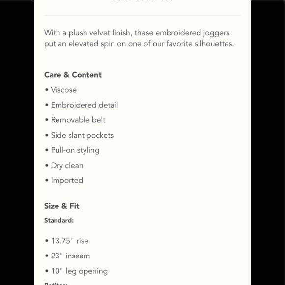 Anthropologie lush jogger/lounge pants Never worn…gently washed - Picture 7 of 8